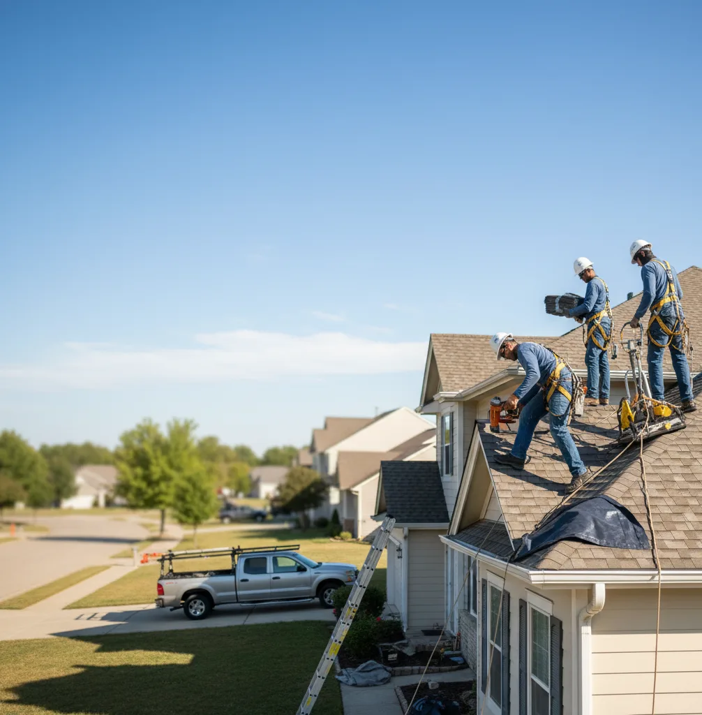 Roof Repair in Cross